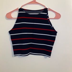 Stripped Crop top